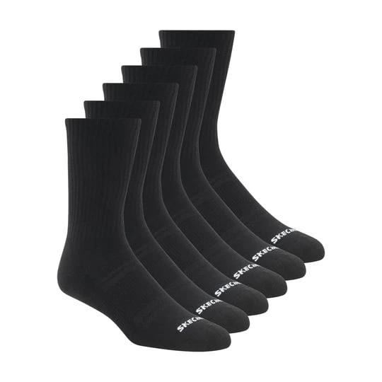 Zdjęcie produktu Skechers 6 Pack Core Crew skarpety - Czarny