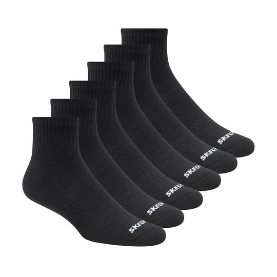Zdjęcie produktu Skechers 6 Pack Core Quarter skarpety - Czarny