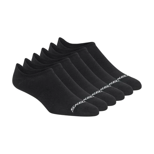 Zdjęcie produktu Skechers 6 Pack mężczyźni's Sneaker Liner skarpety - Czarny