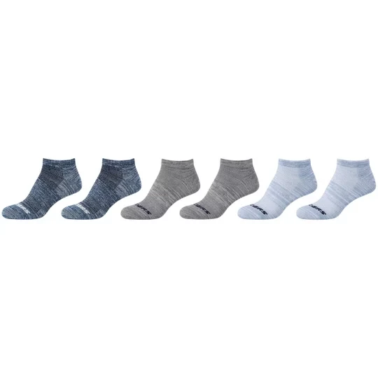 Zdjęcie produktu Skechers 6PPK Casual Super Soft Sneaker Socks SK43069-4851, Dla chłopca, Wielokolorowe, skarpetki, poliester, rozmiar: 27-30