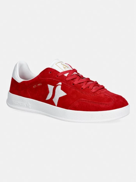 Zdjęcie produktu Skechers ACADEMY-COURT CHARM sneakersy damskie nubukowe czerwony