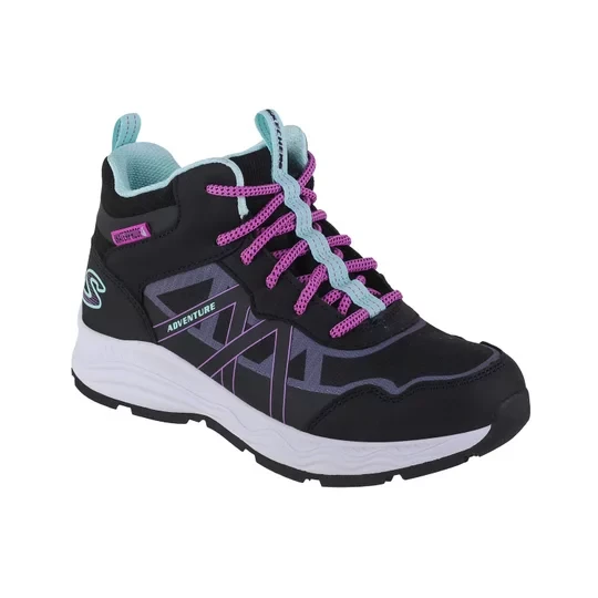 Zdjęcie produktu Skechers Adventure Blitz - Fun Pursuit 303417L-BKAQ, Dla dziewczynki, Czarne, buty trekkingowe, syntetyk, rozmiar: 33