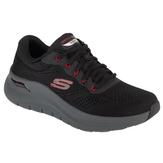 Zdjęcie produktu Skechers Arch Fit 2.0 232700-BKRD, Męskie, Czarne, buty sneakers, przewiewna siateczka, rozmiar: 41