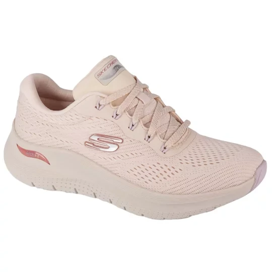 Zdjęcie produktu Skechers Arch Fit 2.0 - Big League 150051-NTMT, Damskie, Beżowe, buty sportowe, przewiewna siateczka, rozmiar: 36
