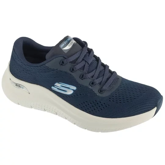 Zdjęcie produktu Skechers Arch Fit 2.0 - Big League 150051-NVY, Damskie, Granatowe, buty sportowe, przewiewna siateczka, rozmiar: 36