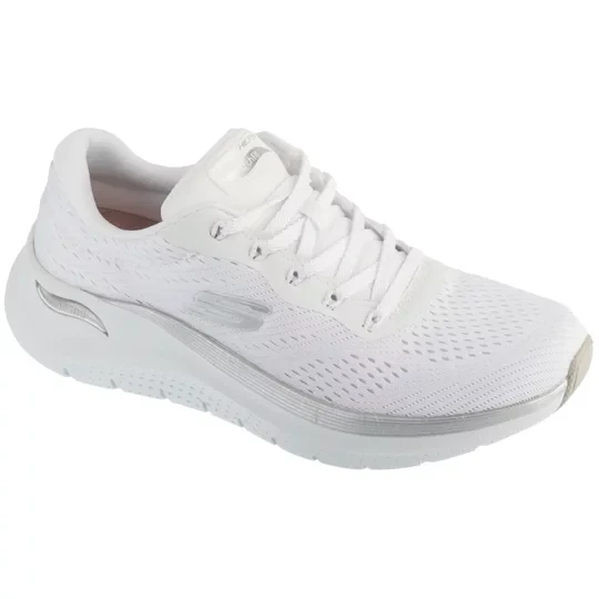 Zdjęcie produktu Skechers Arch Fit 2.0 - Glow The Distance 150067-WSL, Damskie, Białe, buty sportowe, przewiewna siateczka, rozmiar: 38