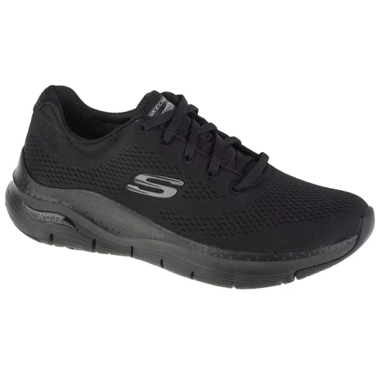 Zdjęcie produktu Skechers Arch Fit-Big Appeal 149057-BBK, Damskie, Czarne, buty sneakers, przewiewna siateczka, rozmiar: 36