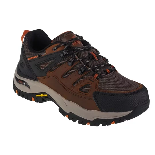 Zdjęcie produktu Skechers Arch Fit Dawson-Argosa 204630-CDB, Męskie, Brązowe, buty trekkingowe, tkanina, rozmiar: 41