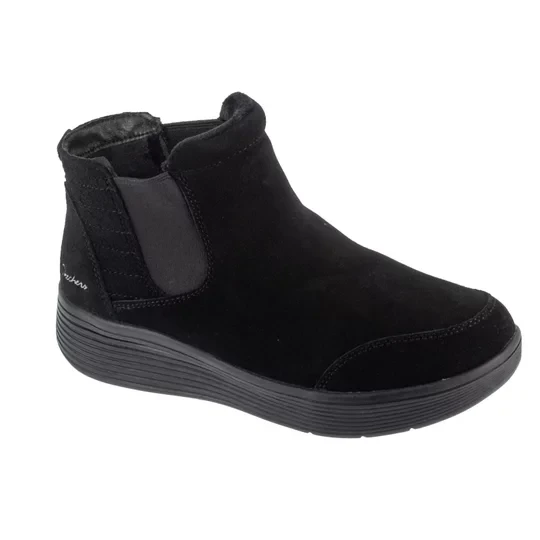 Zdjęcie produktu Skechers Arch Fit Laguna - Harvest Moons 159095-BBK, Damskie, Czarne, buty zimowe, skóra naturalna, rozmiar: 36
