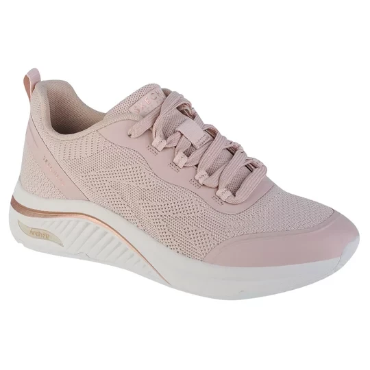 Zdjęcie produktu Skechers Arch Fit S-Miles - Sonrisas 155567-NAT, Damskie, Beżowe, buty sneakers, tkanina, rozmiar: 36