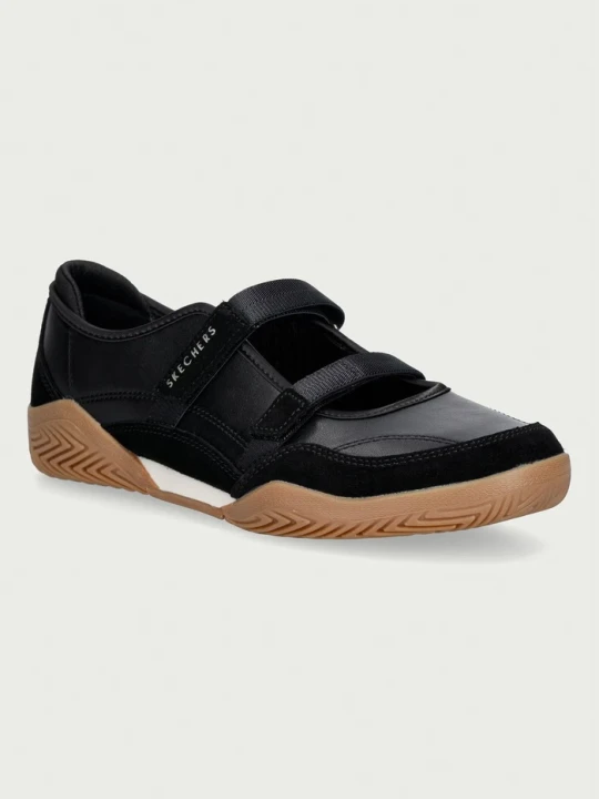 Zdjęcie produktu Skechers baleriny skórzane ZINGER EVO-ZEN DAZE czarny