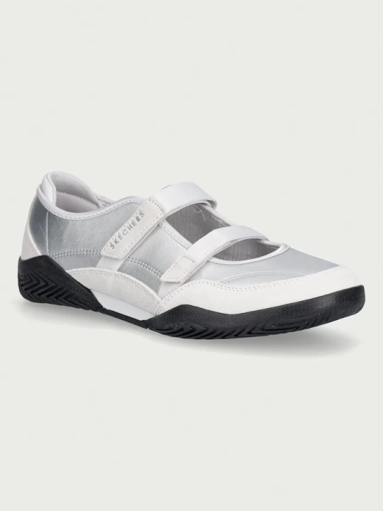 Zdjęcie produktu Skechers baleriny skórzane ZINGER EVO-ZEN DAZE szary