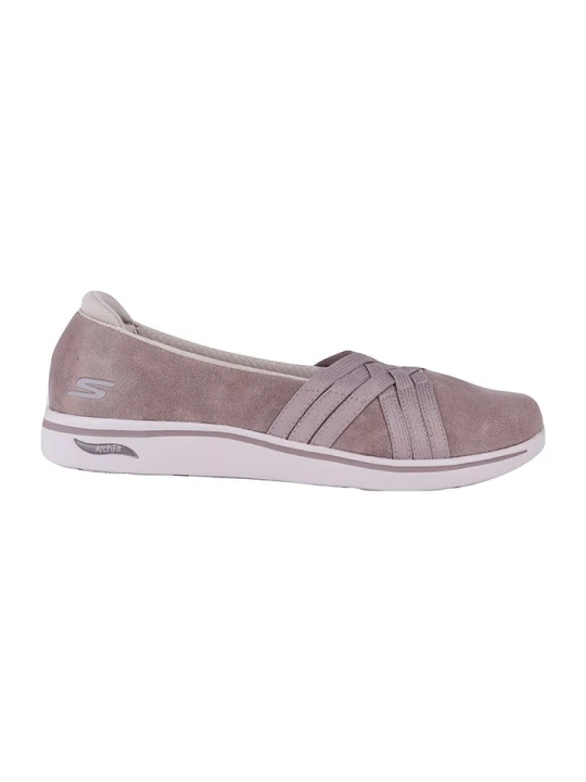 Zdjęcie produktu Skechers Baleriny w kolorze jasnobrązowym rozmiar: 40