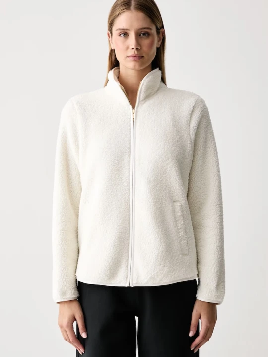Zdjęcie produktu Skechers bluza polarowa damska SKECH-SHERPA JACKET beżowy