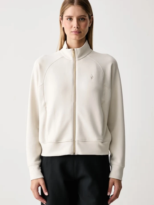 Zdjęcie produktu Skechers bluza rozpinana damska z wiskozą COZY LUXE JACKET beżowy