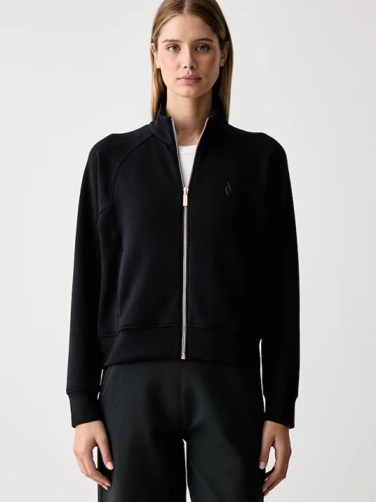 Zdjęcie produktu Skechers bluza rozpinana damska z wiskozą COZY LUXE JACKET czarny