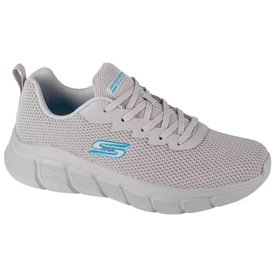 Zdjęcie produktu Skechers Bobs B Flex - Chill Edge 118106-LTGY, Męskie, Szare, buty sneakers, tkanina, rozmiar: 44
