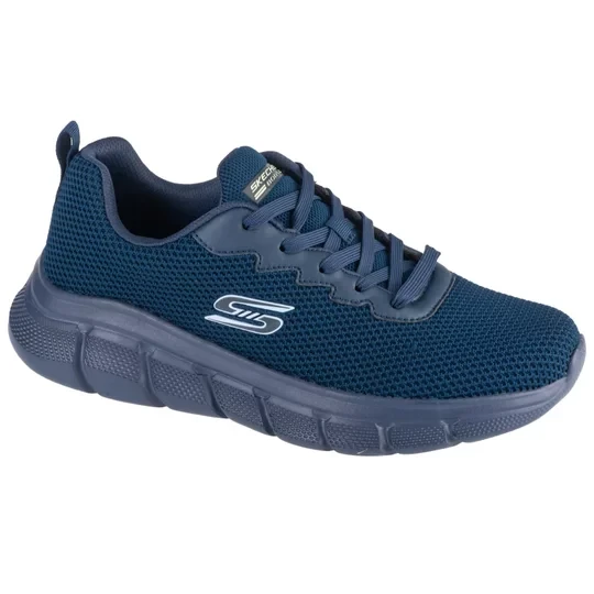 Zdjęcie produktu Skechers Bobs B Flex - Chill Edge 118106-NVY, Męskie, Granatowe, buty sneakers, tkanina, rozmiar: 41