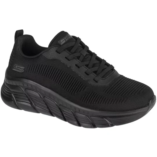 Zdjęcie produktu Skechers Bobs B Flex Hi 118360-BBK, Męskie, Czarne, buty sneakers, tkanina, rozmiar: 41