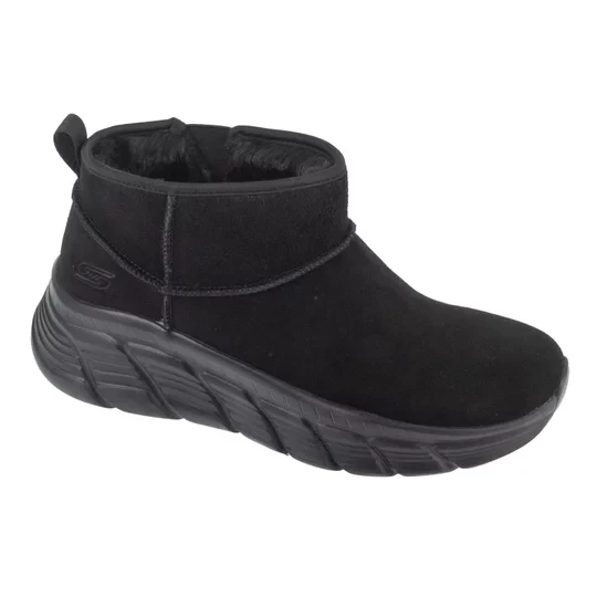 Zdjęcie produktu Skechers Bobs B Flex Hi - Hi Frost 117390-BBK, Damskie, Czarne, buty zimowe, skóra zamszowa, rozmiar: 36