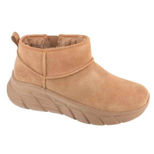 Zdjęcie produktu Skechers Bobs B Flex Hi - Hi Frost 117390-CSNT, Damskie, Brązowe, buty zimowe, skóra zamszowa, rozmiar: 36