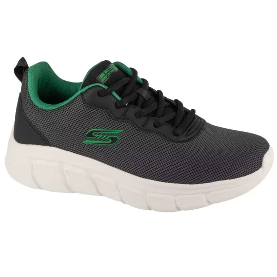Zdjęcie produktu Skechers Bobs B Flex - Icy Edge 118109-BLK, Męskie, Czarne, buty sneakers, tkanina, rozmiar: 41