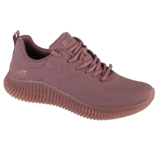 Zdjęcie produktu Skechers Bobs Geo - How Marvelous 117422-MVE, Damskie, Czerwone, buty sneakers, tkanina, rozmiar: 36