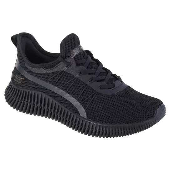 Zdjęcie produktu Skechers Bobs Geo-New Aesthetics 117417-BBK, Damskie, Czarne, buty sneakers, tkanina, rozmiar: 36