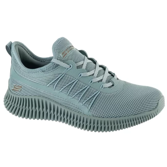 Zdjęcie produktu Skechers Bobs Geo-New Aesthetics 117417-SLT, Damskie, Niebieskie, buty sneakers, tkanina, rozmiar: 36