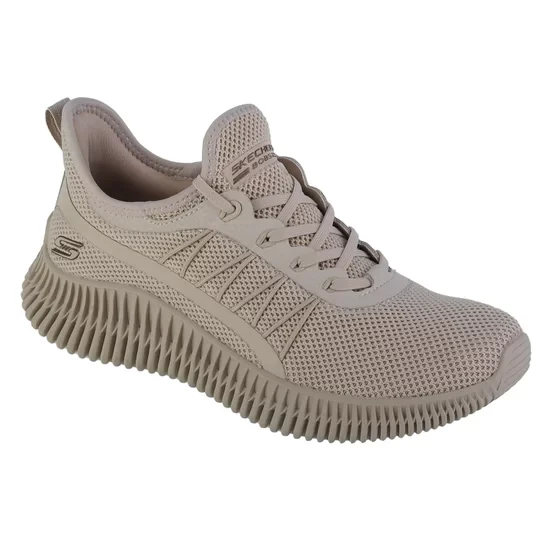 Zdjęcie produktu Skechers Bobs Geo-New Aesthetics 117417-TPE, Damskie, Beżowe, buty sneakers, tkanina, rozmiar: 36