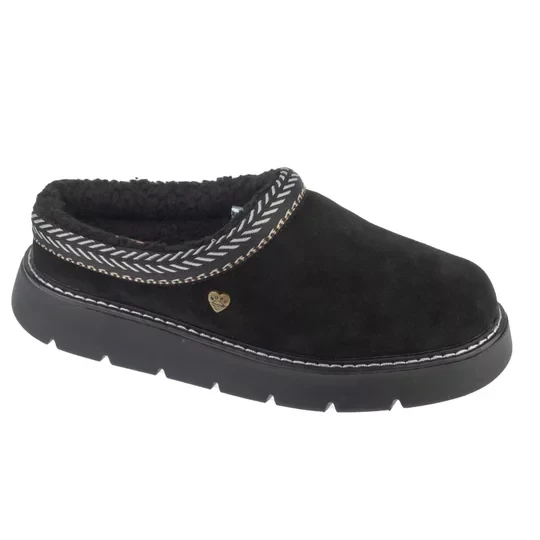 Zdjęcie produktu Skechers BOBS Keepsakes Lite - Fuzzy Dreams 114749-BBK, Damskie, Czarne, kapcie, tkanina, rozmiar: 37