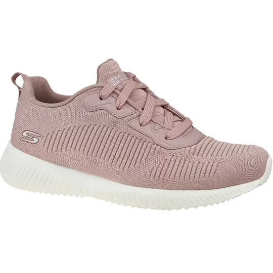 Zdjęcie produktu Skechers Bobs Squad 32504-BLSH, Damskie, Różowe, buty sneakers, tkanina, rozmiar: 36