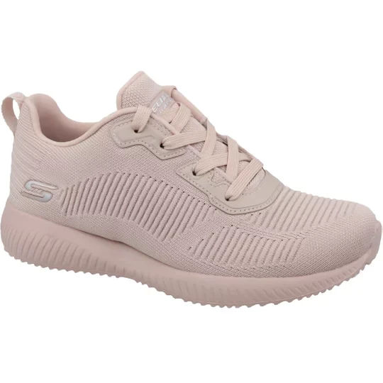 Zdjęcie produktu Skechers Bobs Squad 32504-PNK, Damskie, Różowe, buty sneakers, tkanina, rozmiar: 37