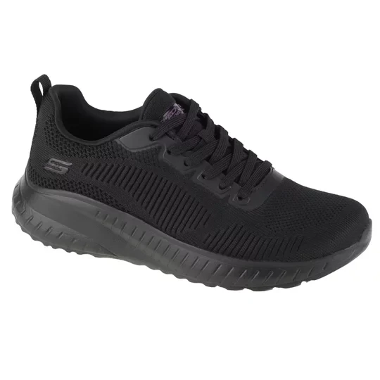Zdjęcie produktu Skechers Bobs Squad Chaos - Face Off 117209-BBK, Damskie, Czarne, buty sneakers, tkanina, rozmiar: 36