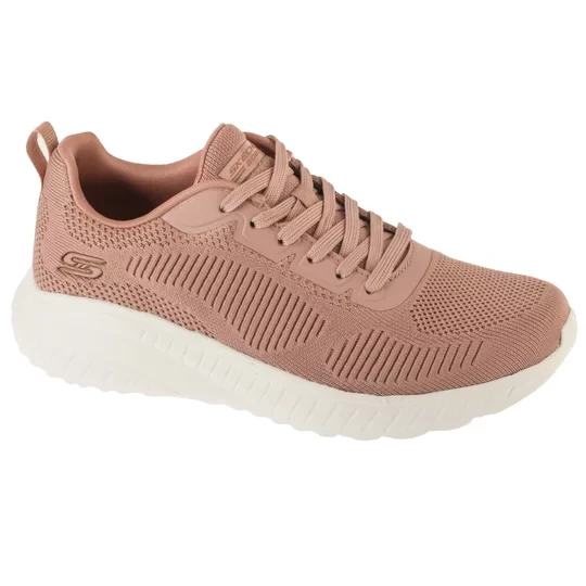 Zdjęcie produktu Skechers Bobs Squad Chaos - Face Off 117209-BLSH, Damskie, Różowe, buty sneakers, tkanina, rozmiar: 37