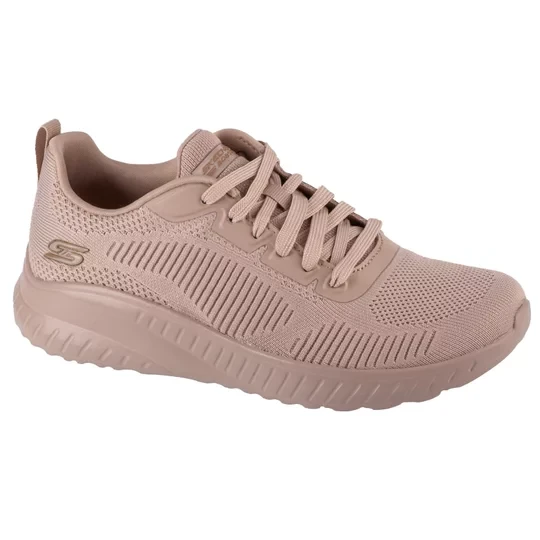 Zdjęcie produktu Skechers Bobs Squad Chaos - Face Off 117209-NUDE, Damskie, Beżowe, buty sneakers, tkanina, rozmiar: 36