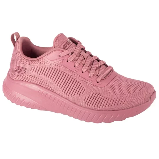 Zdjęcie produktu Skechers Bobs Squad Chaos - Face Off 117209-RAS, Damskie, Różowe, buty sneakers, tkanina, rozmiar: 36