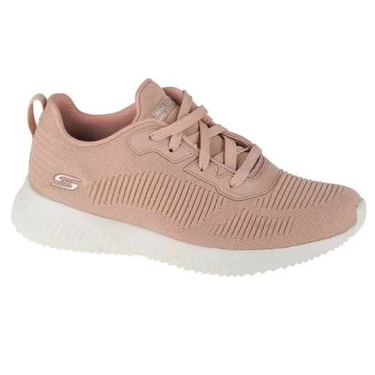 Zdjęcie produktu Skechers Bobs Squad-Tough Talk 32504-NUDE, Damskie, Różowe, buty sneakers, tkanina, rozmiar: 36
