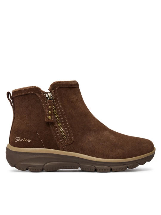 Zdjęcie produktu Skechers Botki Easy Going - Urban Zip 168188 Brązowy