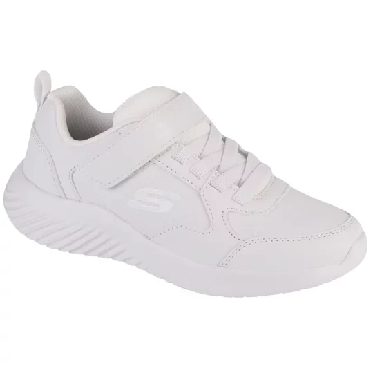 Zdjęcie produktu Skechers Bounder - Power Study 405626L-WHT, Dla chłopca, Białe, buty sneakers, syntetyk, rozmiar: 27