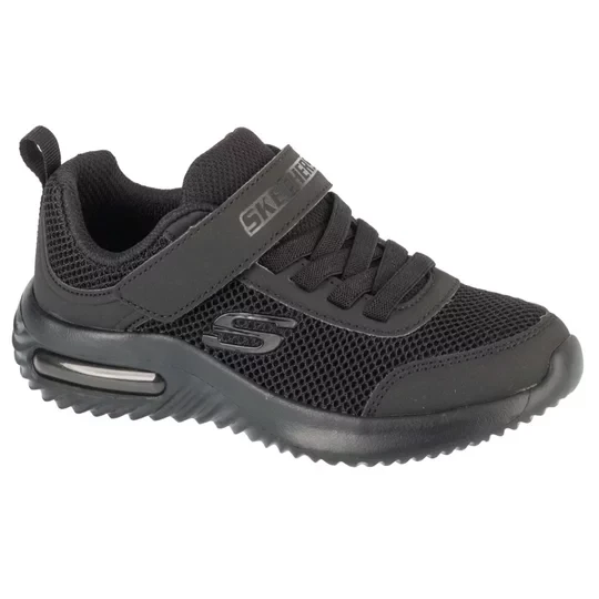 Zdjęcie produktu Skechers Bounder-Tech 403748L-BBK, Dla chłopca, Czarne, buty sneakers, przewiewna siateczka, rozmiar: 30