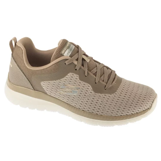 Zdjęcie produktu Skechers Bountiful - Quick Path 12607-TPE, Damskie, Beżowe, buty sneakers, przewiewna siateczka, rozmiar: 36