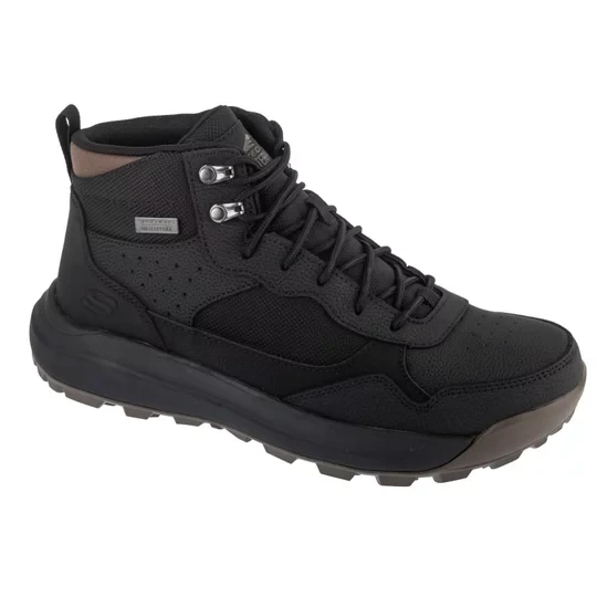 Zdjęcie produktu Skechers Cambert - Harlan 210932-BLK, Męskie, Czarne, trzewiki, skóra zamszowa, rozmiar: 41