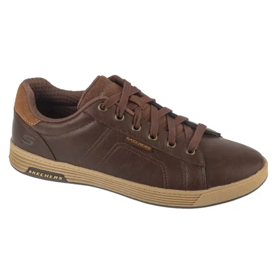 Zdjęcie produktu Skechers Cavell - Hensley 210946-CHOC, Męskie, Brązowe, buty sneakers, skóra syntetyczna, rozmiar: 40