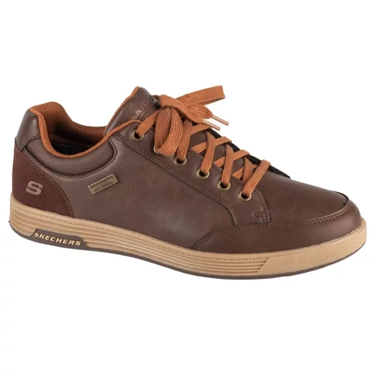 Zdjęcie produktu Skechers Cavell - Sparkman 210944-CHOC, Męskie, Brązowe, buty sneakers, skóra syntetyczna, rozmiar: 41
