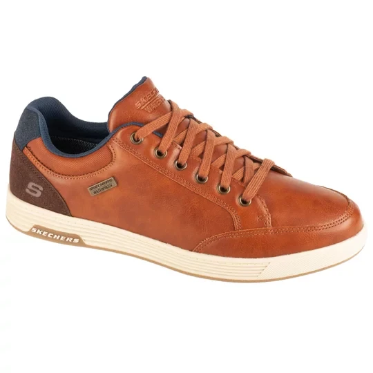 Zdjęcie produktu Skechers Cavell - Sparkman 210944-LUG, Męskie, Brązowe, buty sneakers, skóra syntetyczna, rozmiar: 40