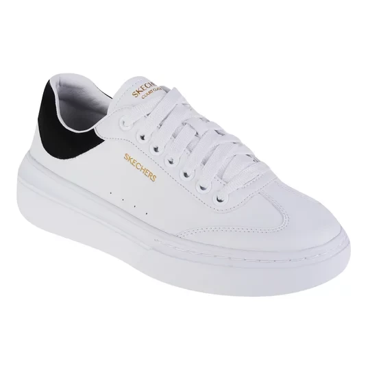 Zdjęcie produktu Skechers Cordova Classic – Best Behavior 185060-WBK, Damskie, Białe, buty sneakers, skóra syntetyczna, rozmiar: 37