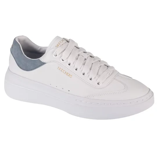 Zdjęcie produktu Skechers Cordova Classic – Best Behavior 185060-WBL, Damskie, Białe, buty sneakers, skóra syntetyczna, rozmiar: 35