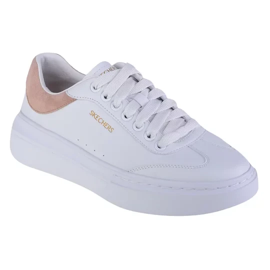Zdjęcie produktu Skechers Cordova Classic – Best Behavior 185060-WPK, Damskie, Białe, buty sneakers, skóra syntetyczna, rozmiar: 36