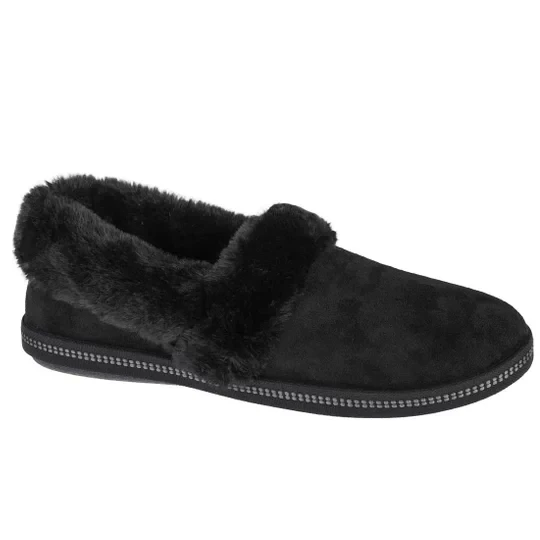 Zdjęcie produktu Skechers Cozy Campfire-Team Toasty 32777-BBK, Damskie, Czarne, kapcie, tkanina, rozmiar: 36